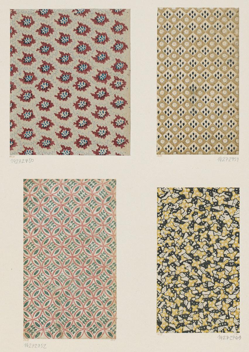 Modeldruckpapier (geometrisches Flächenmuster)