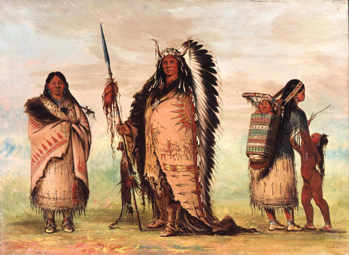 "Dakota-Indianer"