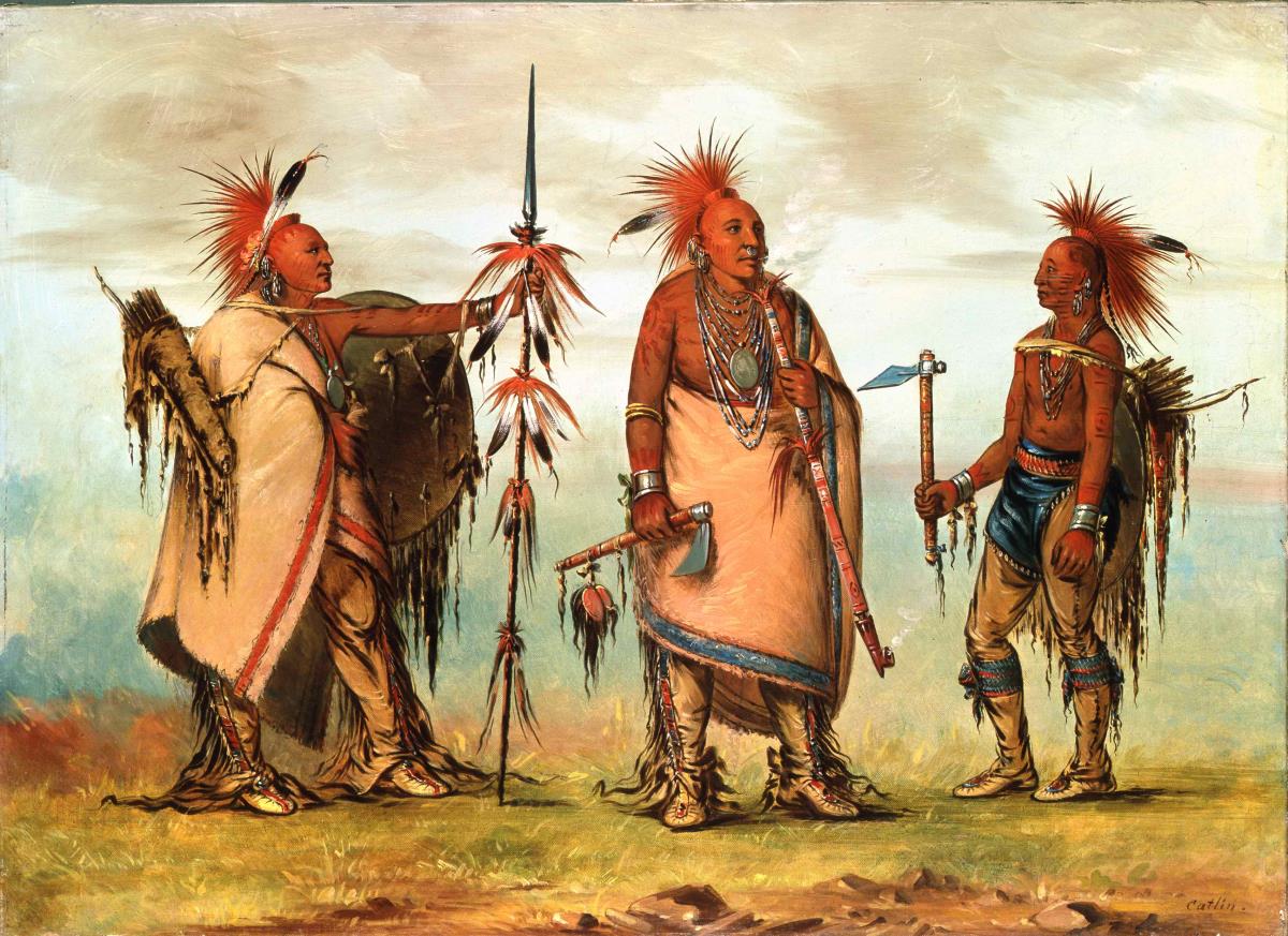 "Osage-Indianer"