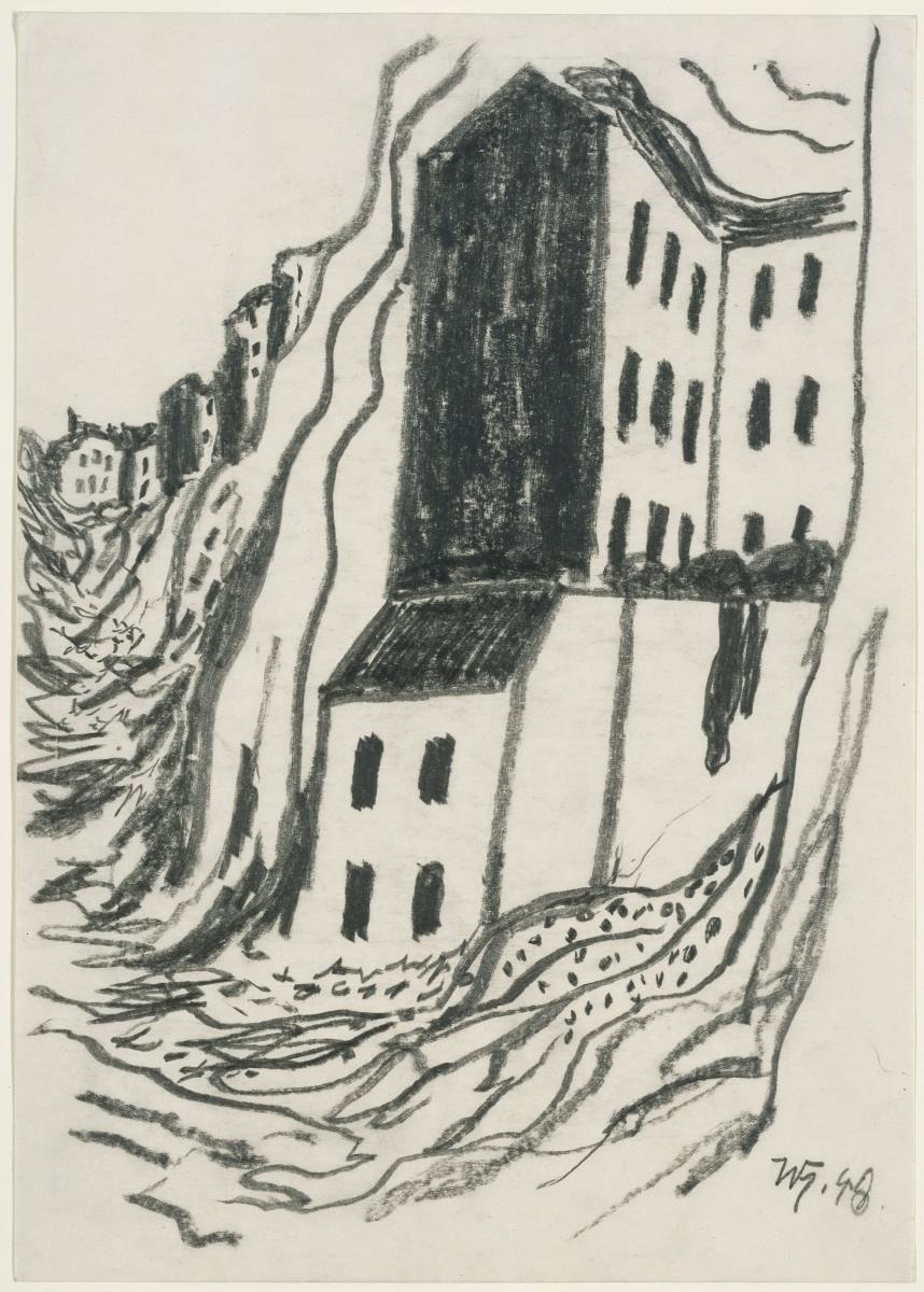 Häuser in Trümmern