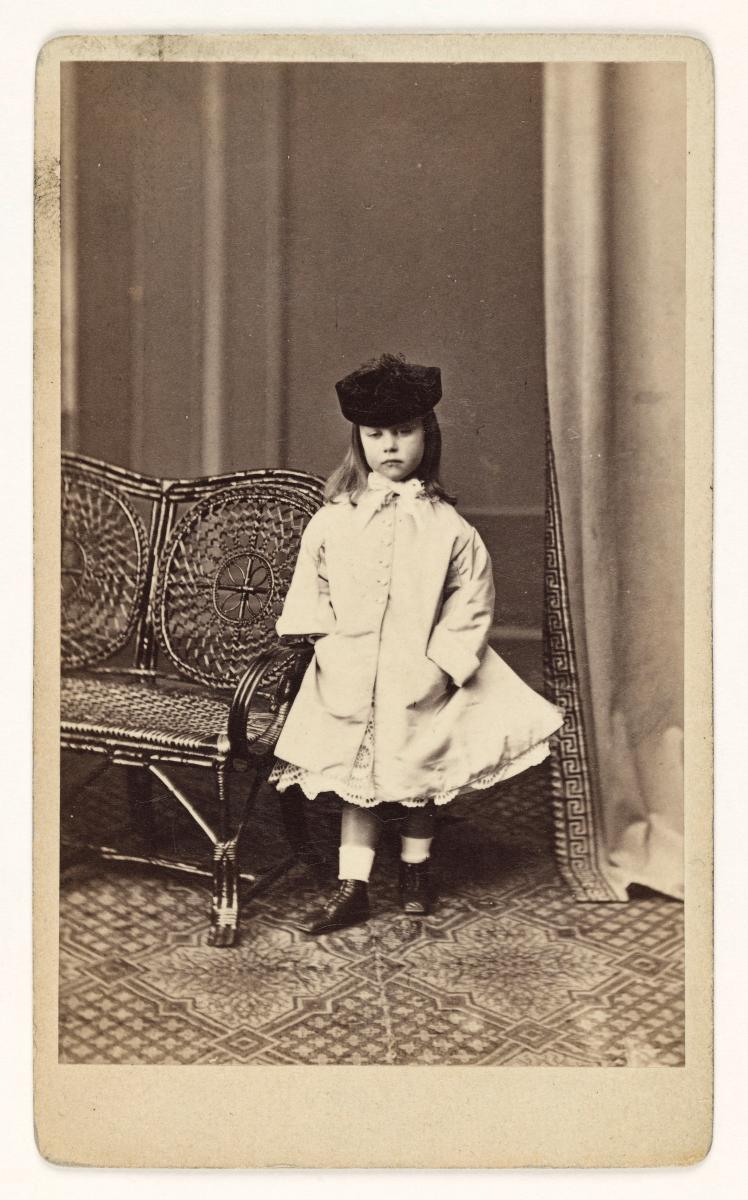 Porträt der Viktoria Prinzessin von Preußen, spätere Prinzessin zu Schaumburg-Lippe