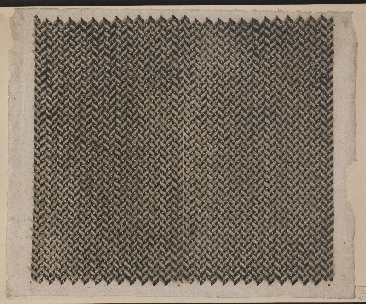 Modeldruckpapier (Fischgratmuster)