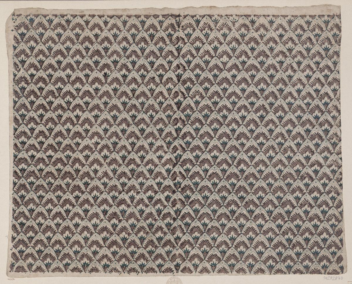 Modeldruckpapier (diagonales Fächenmuster)