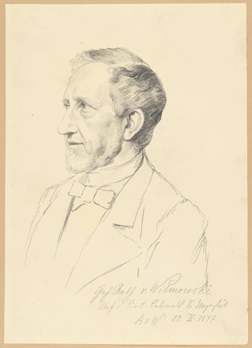 Geheimrat von Wilmowski. Studie zur "Kaiserproklamation in Versailles"