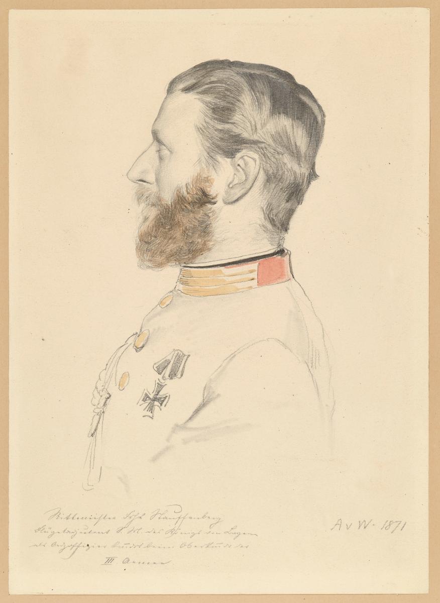 Rittmeister Freiherr von Stauffenberg. Studie zur "Kaiserproklamation in Versailles"