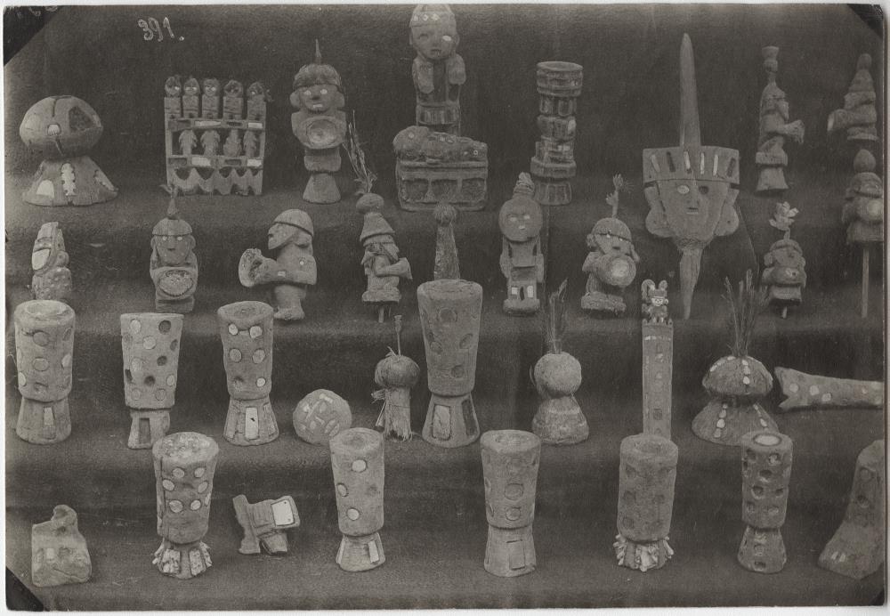 Holzzylinder/Holzfiguren