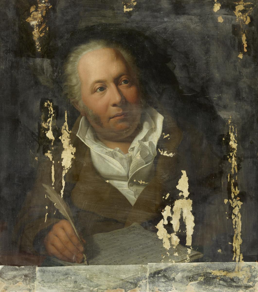 Bildnis des Kapellmeisters Gottfried Bernhard Anselm Weber