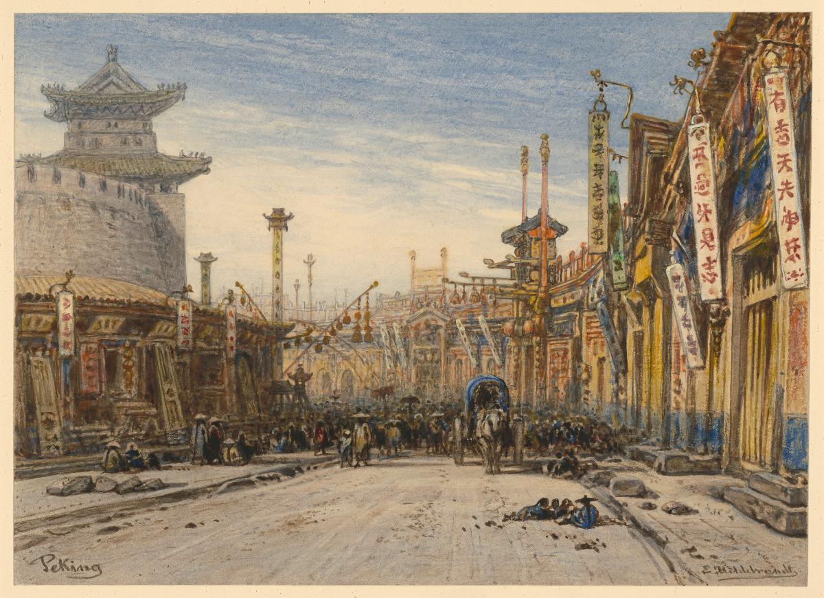 Straße in Peking