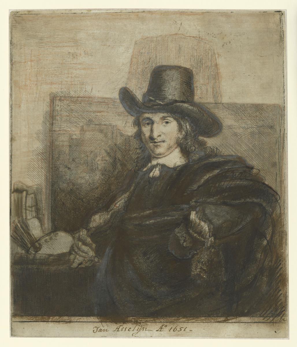 Porträt des Malers Jan Asselijn