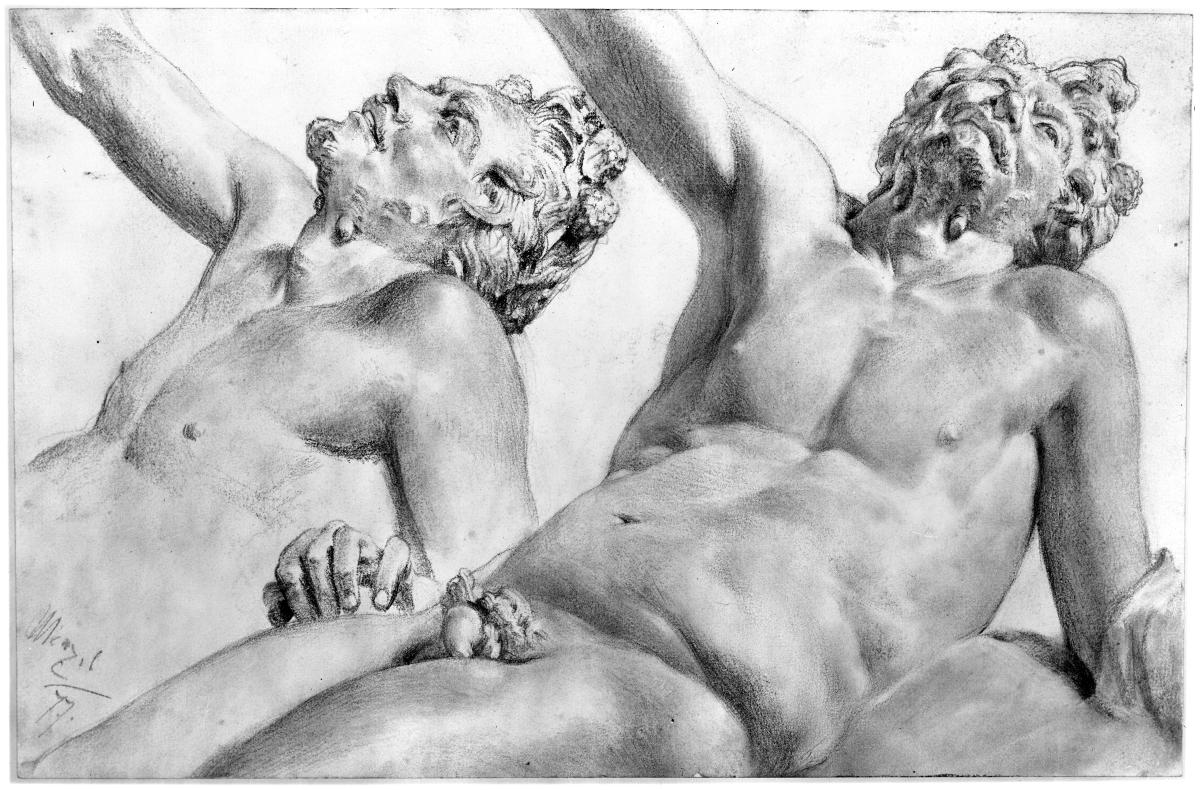 Betrunkener Satyr