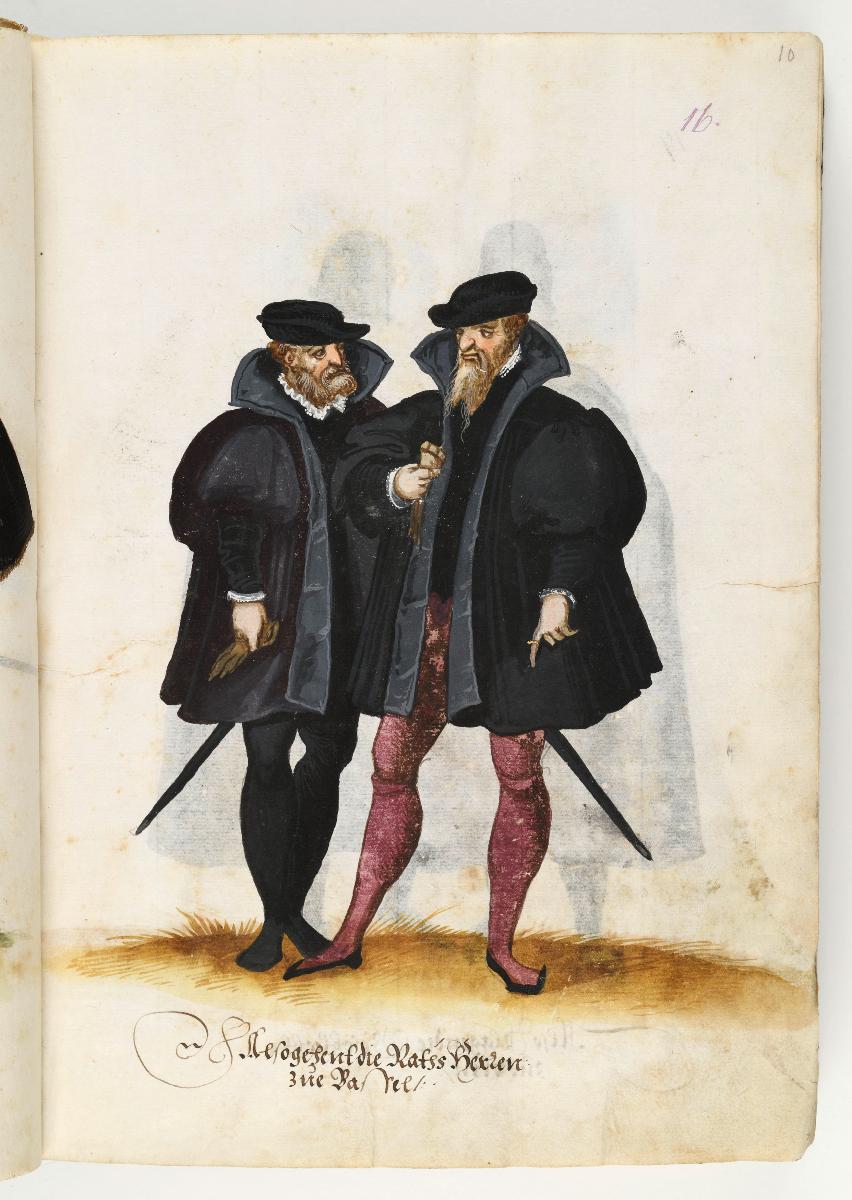 Trachtenbuch: Also gehent die Ratss Herren zue Basel