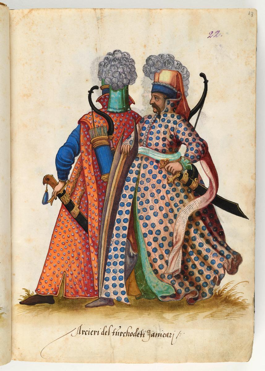 Trachtenbuch: Arcieri del turchodeti Janicari