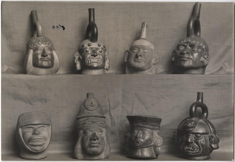 Figurengefäße "Museo Alexander, Lima-Peru"