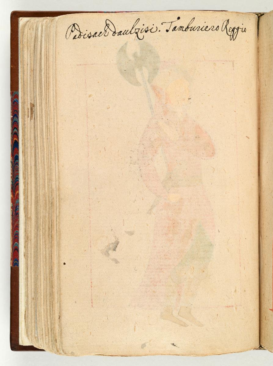 Türkisches Trachtenbuch: Vezir satiri (Hellebardier des Großwesirs)