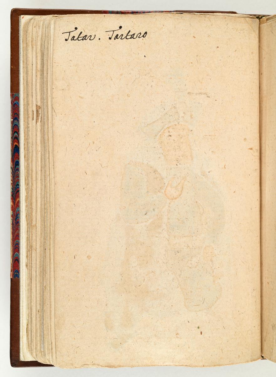 Türkisches Trachtenbuch: Tatar Khan [Tatar Han] (Herrscher der Tataren)