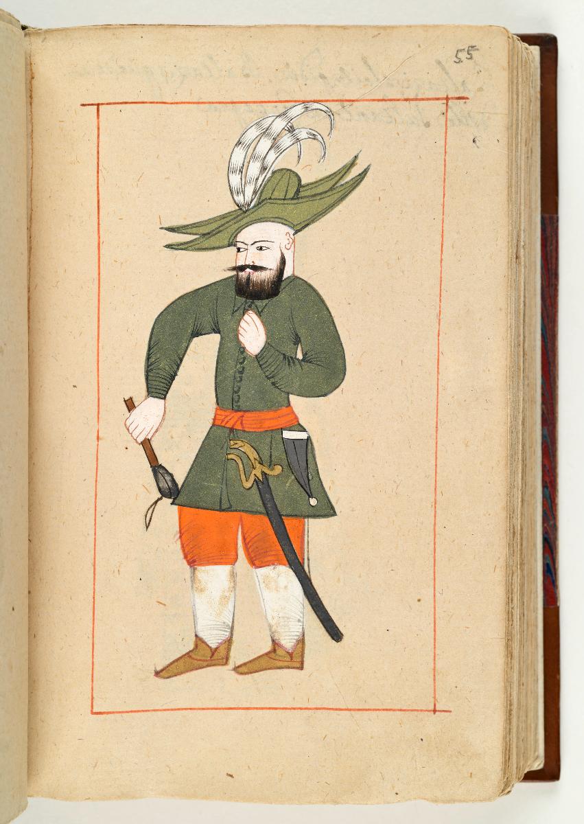Türkisches Trachtenbuch: Topci (Artillerist)