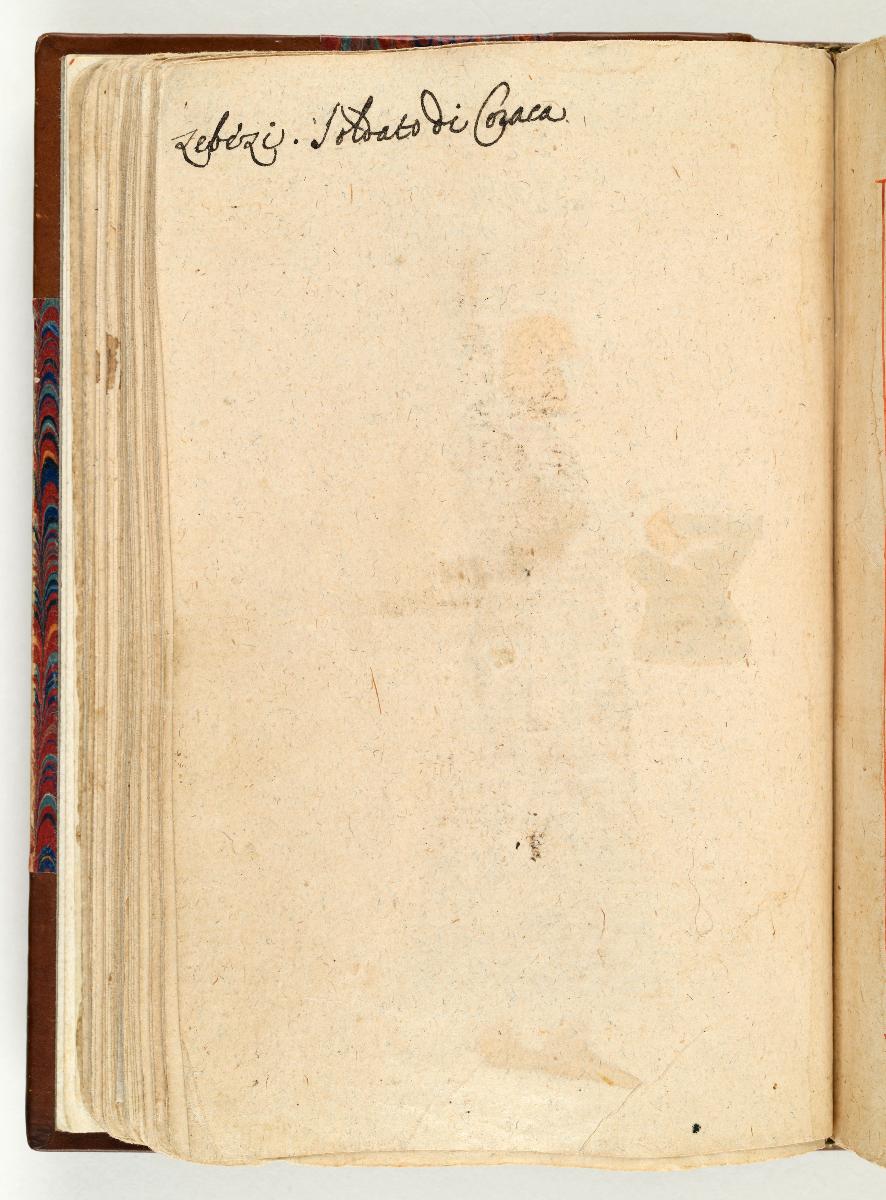 Türkisches Trachtenbuch: Königlicher Tafelmeister