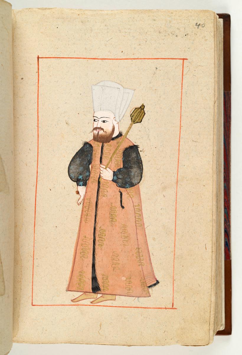 Türkisches Trachtenbuch: Savcısı bası (leitender Staatsanwalt)