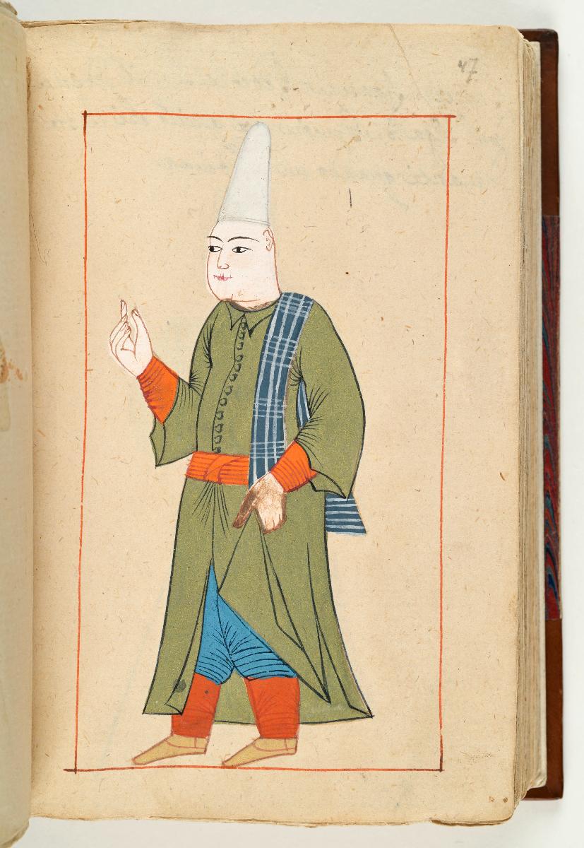 Türkisches Trachtenbuch: Halvaci (Halva-Händler)