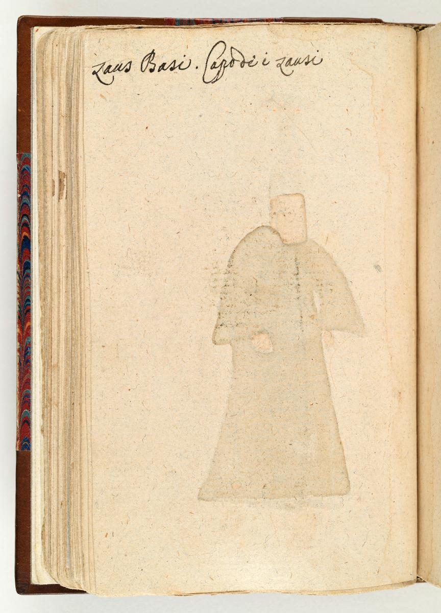 Türkisches Trachtenbuch: Yeniçerlerin başsavcı (Oberbefehlshaber der Janitscharen)