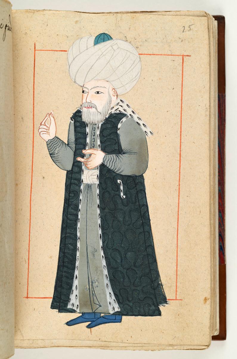 Türkisches Trachtenbuch: Oberster Richter
