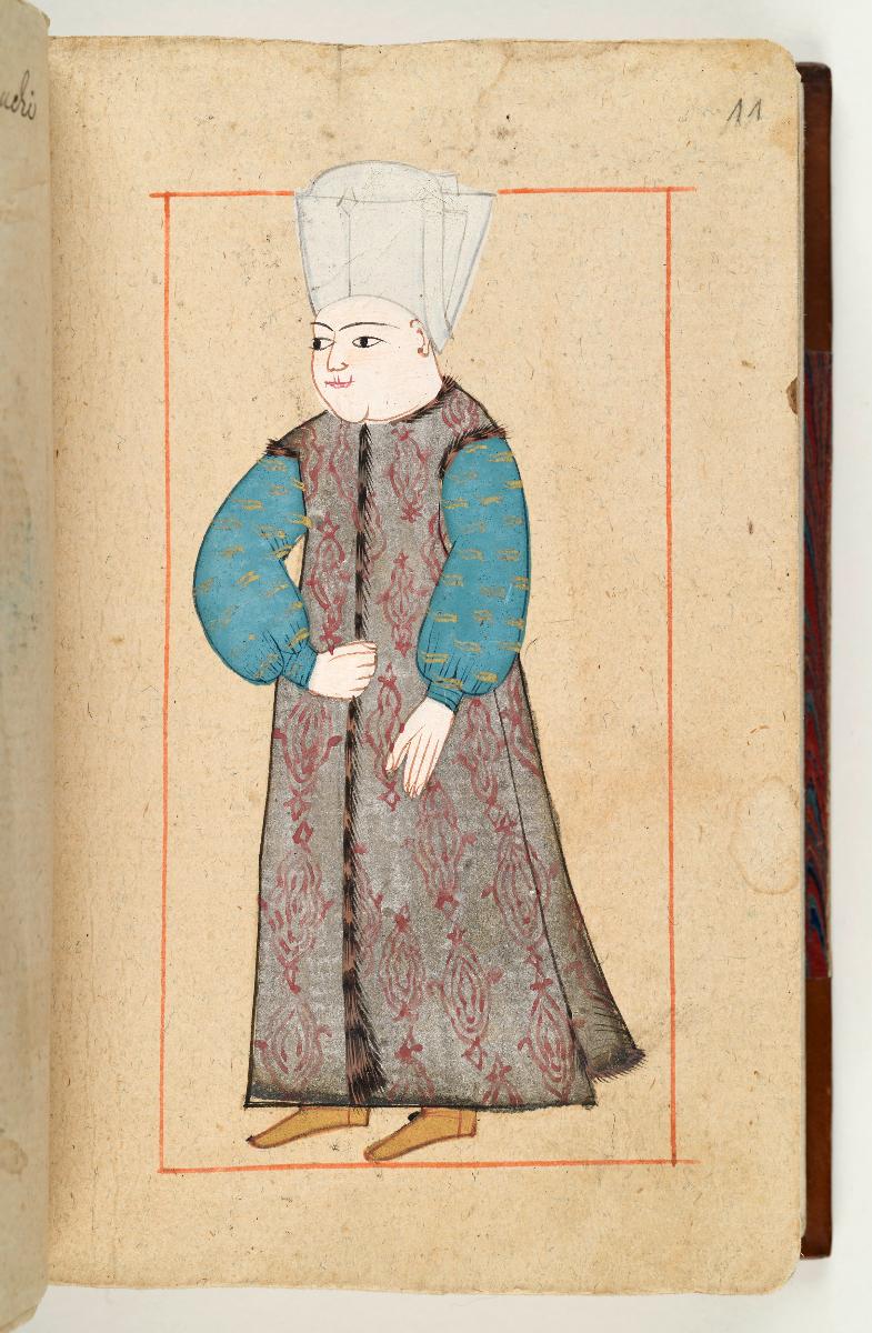Türkisches Trachtenbuch: Hapi ağası: Eunuch (?)