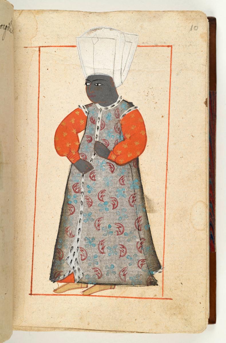 Türkisches Trachtenbuch: Kızlar ağası (Oberster der Harems-Eunuchen)