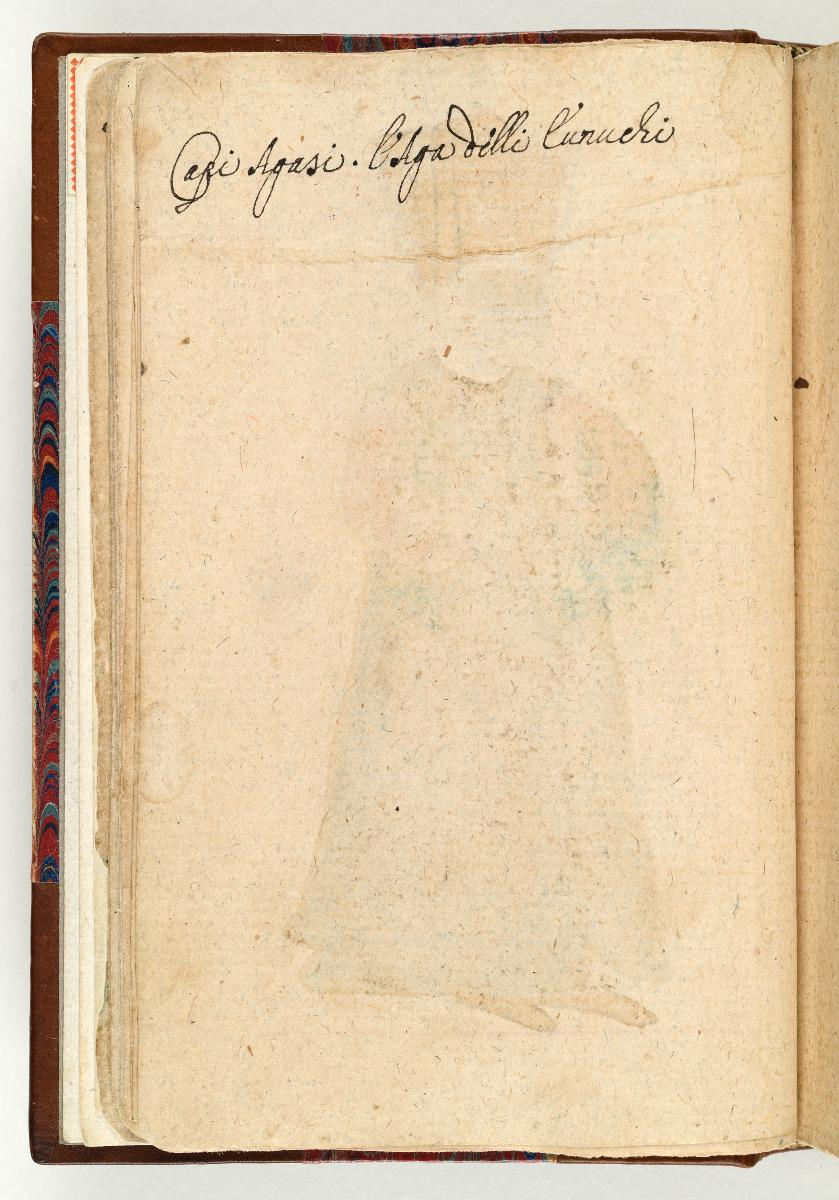 Türkisches Trachtenbuch: Kızlar ağası (Oberster der Harems-Eunuchen)