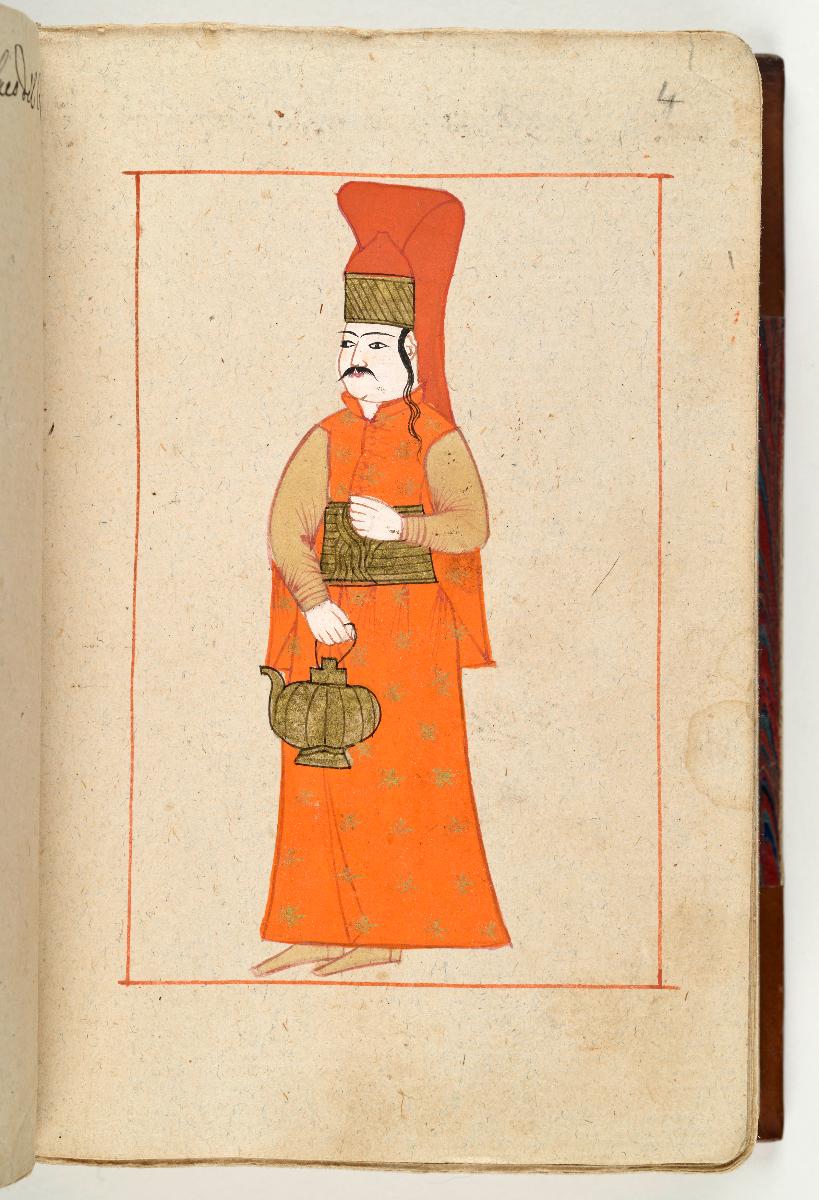 Türkisches Trachtenbuch: Çokadar (Kammerdiener)