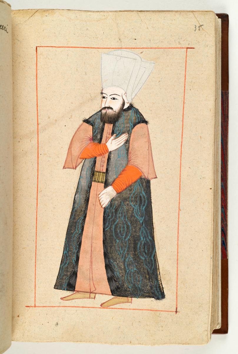 Türkisches Trachtenbuch: Yeniçeri Ağası (Kommandant der Janitscharen)