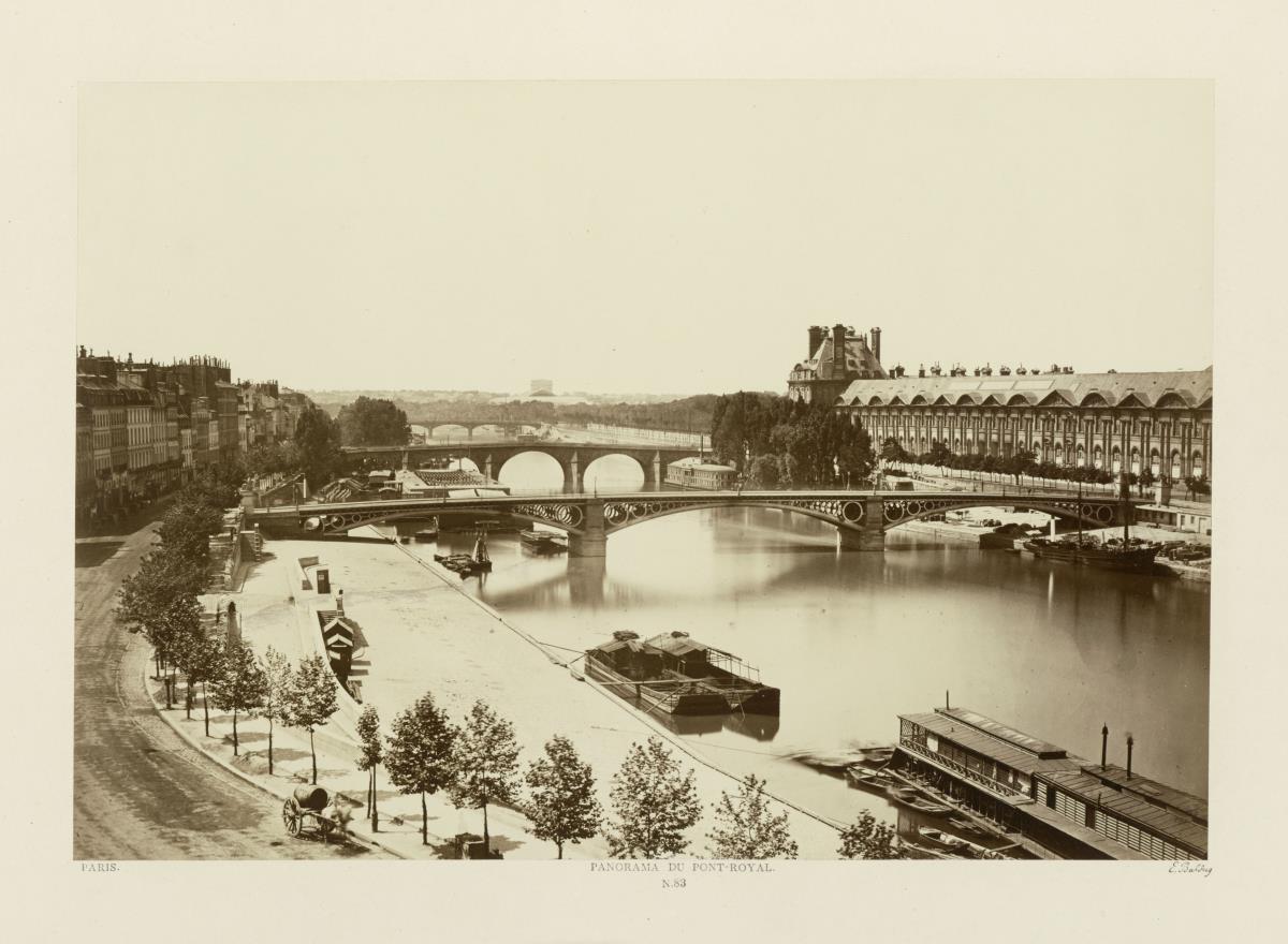 Paris, Panorama Pont Royal