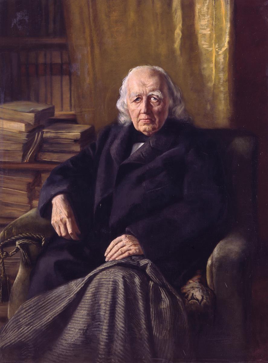Bildnis des Mathematikers Karl Weierstraß
