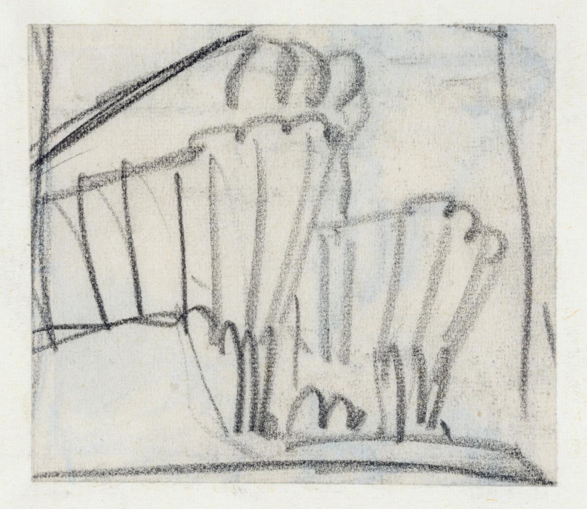 Imaginäre Architekturskizze
