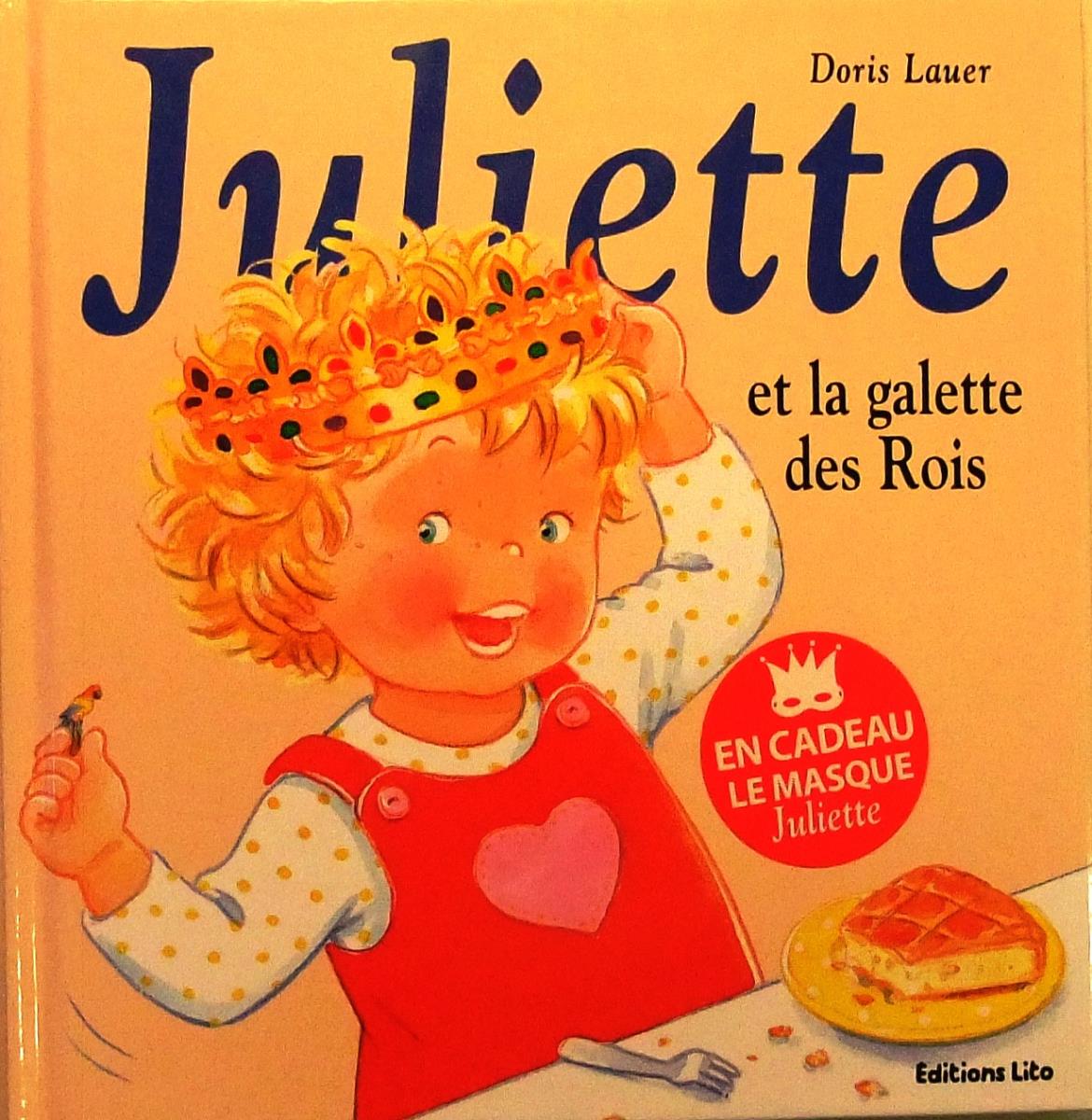 Juliette et la galette des Rois.