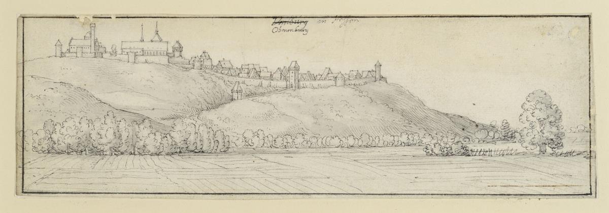 Ansicht von Ohmenburg (heute Amöneburg)