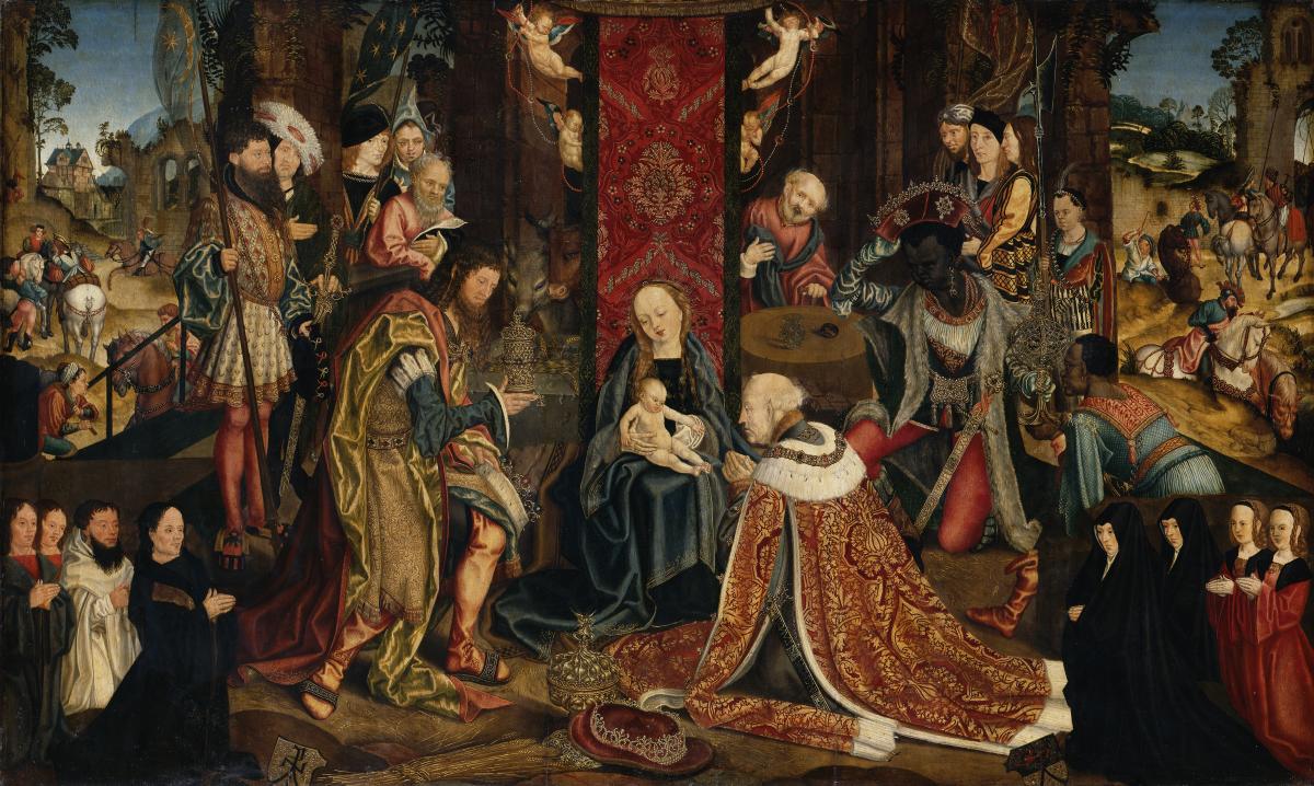 Die Anbetung der Heiligen Drei Könige
