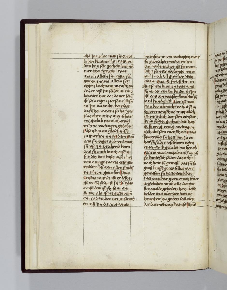 Buch der heiligen Dreifaltigkeit. Textseite