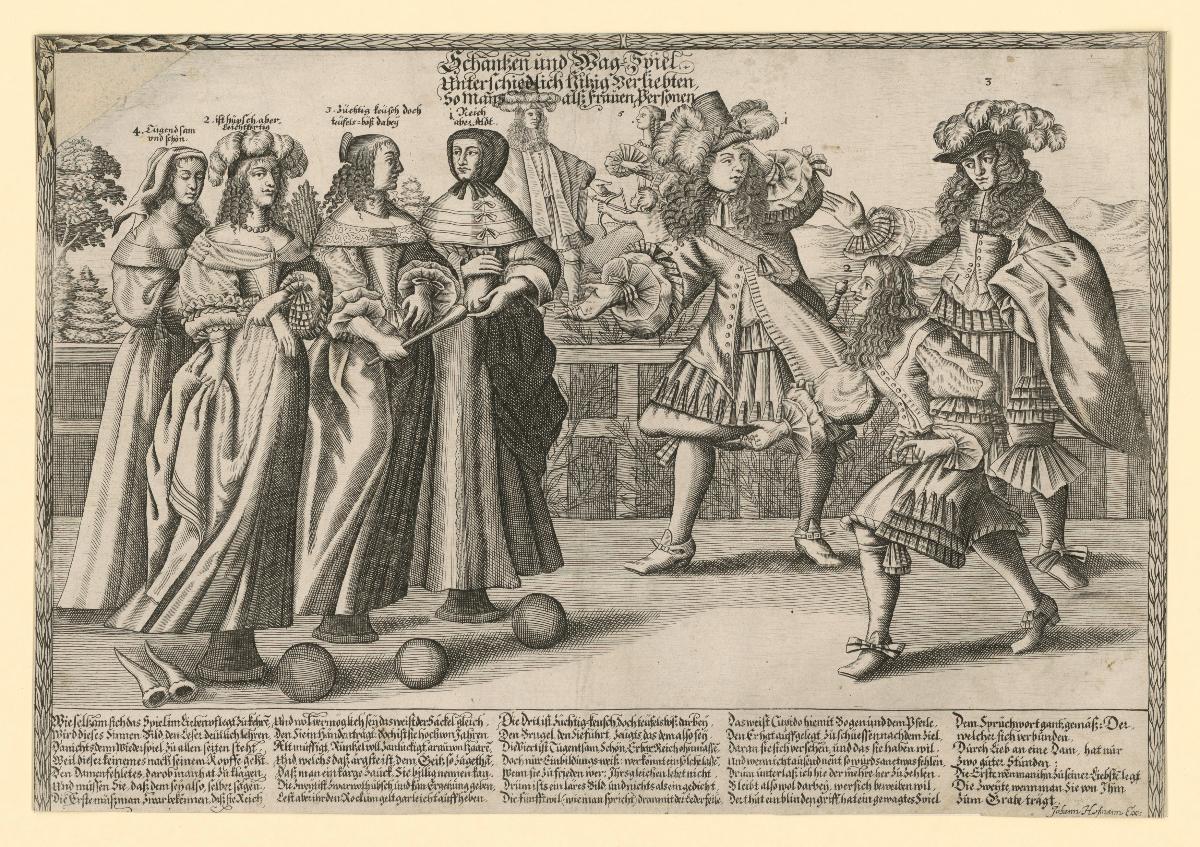Schantzen und Wag-Spiel