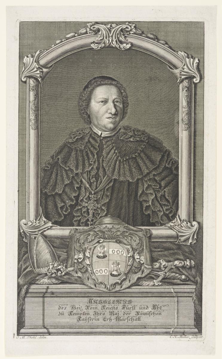 Porträt des Anselm von Reichlin-Meldegg