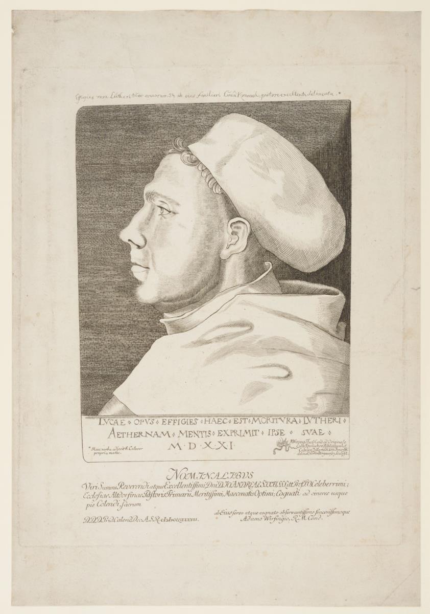 Porträt des Martin Luther (1521)