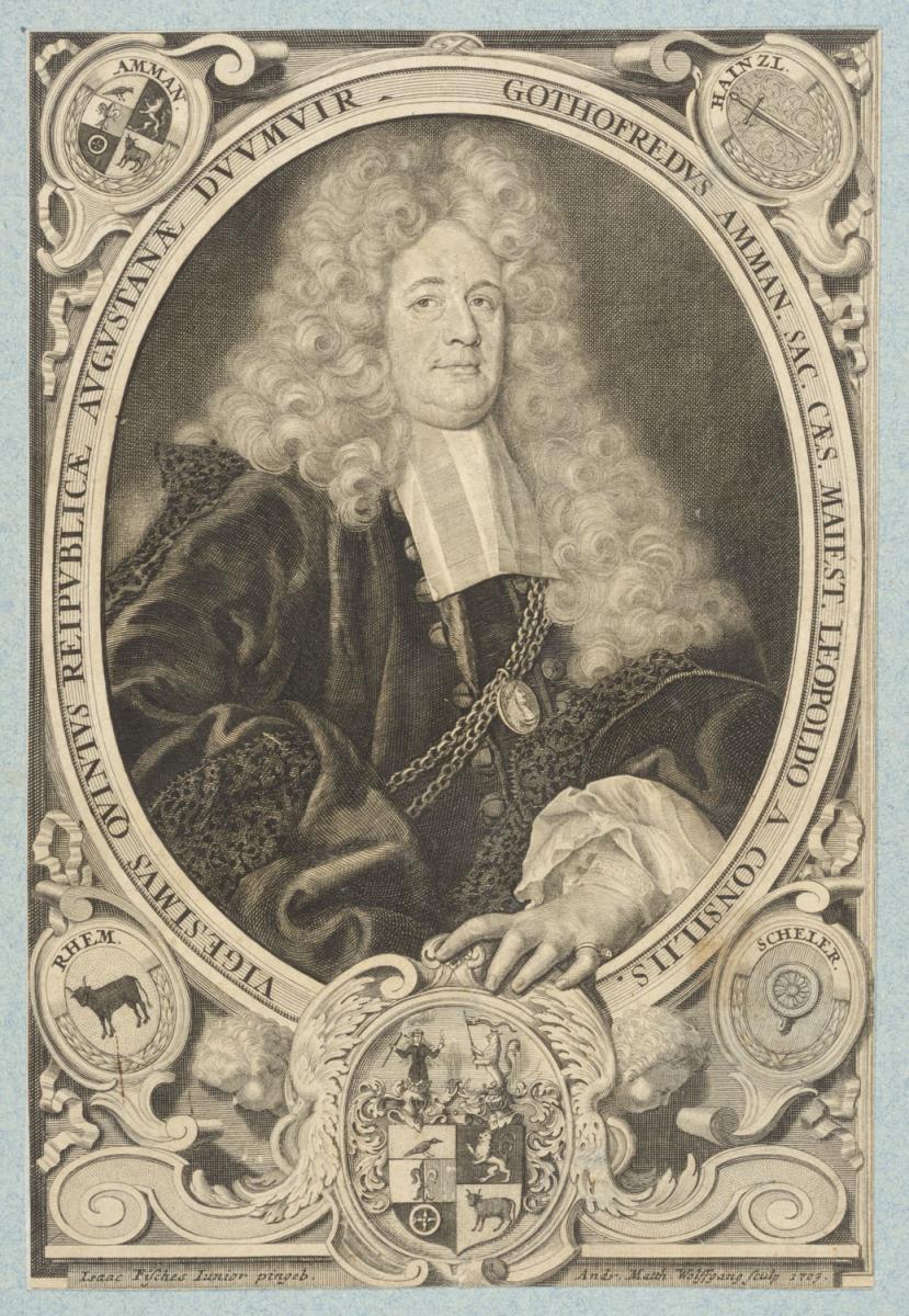 Porträt des Gottfried Ammann