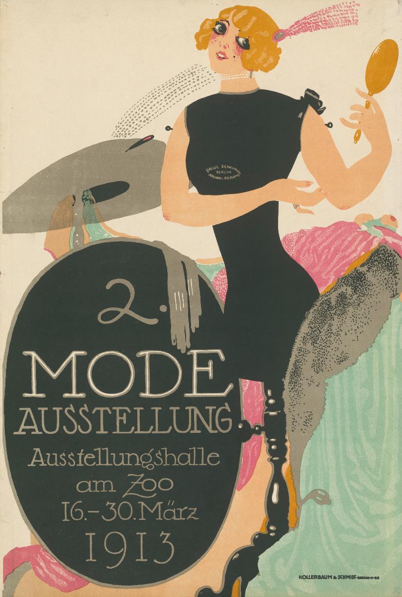 2. Mode Ausstellung. Ausstellungshalle am Zoo. 1913