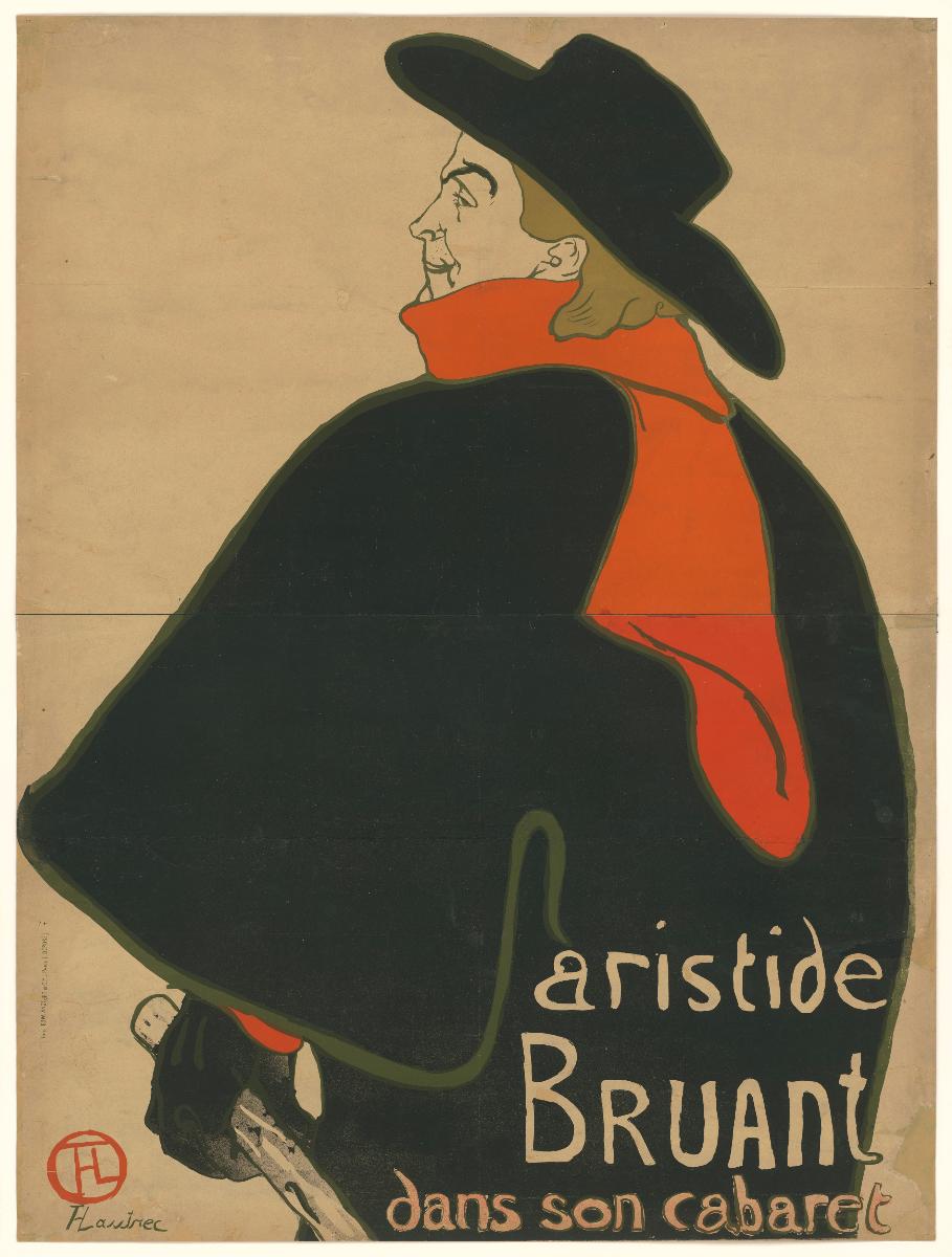 Aristide Bruant dans son cabaret