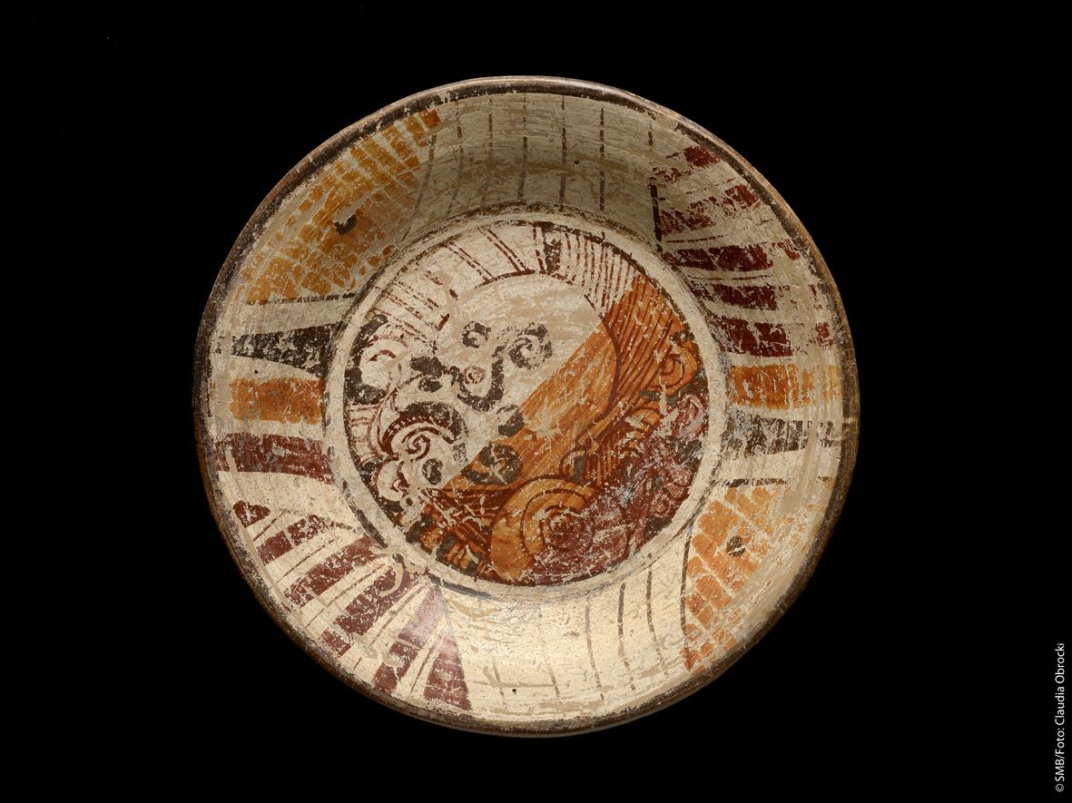Kopf des Gottes M-Ixtlilton