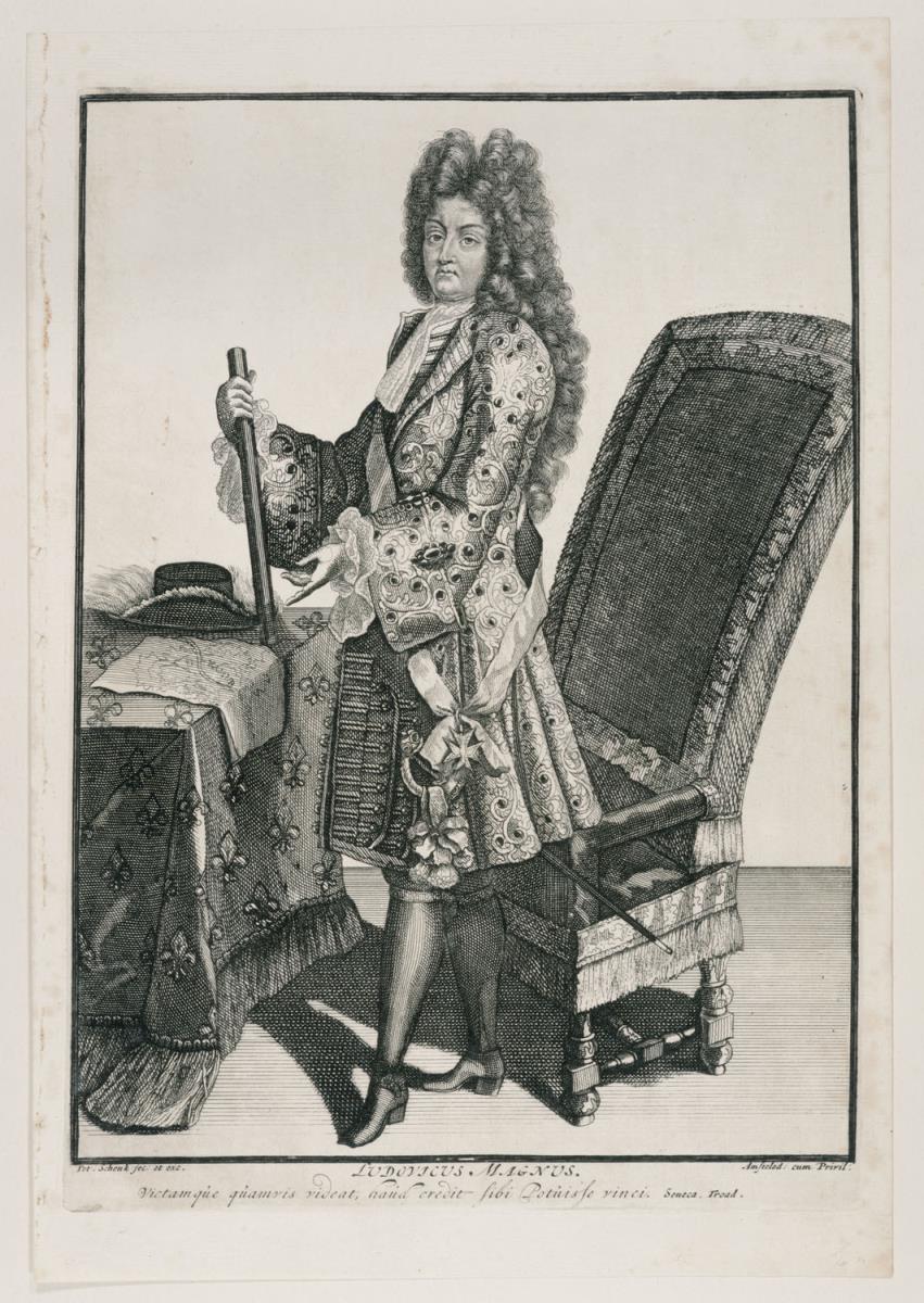 Porträt König Ludwig XIV. von Frankreich