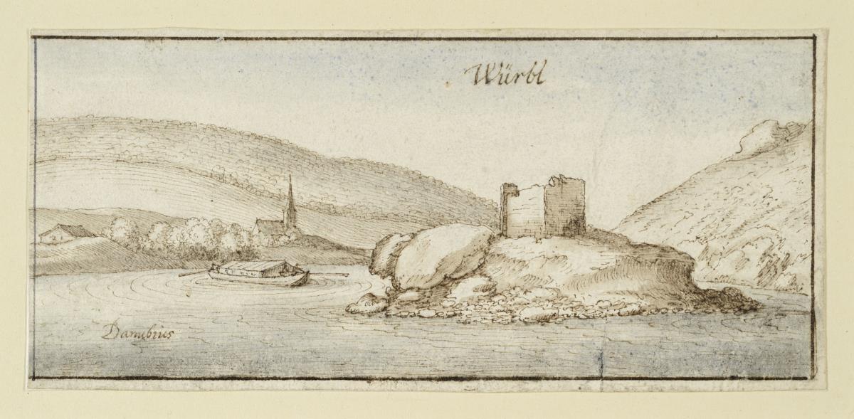 Die Donau bei Würbl