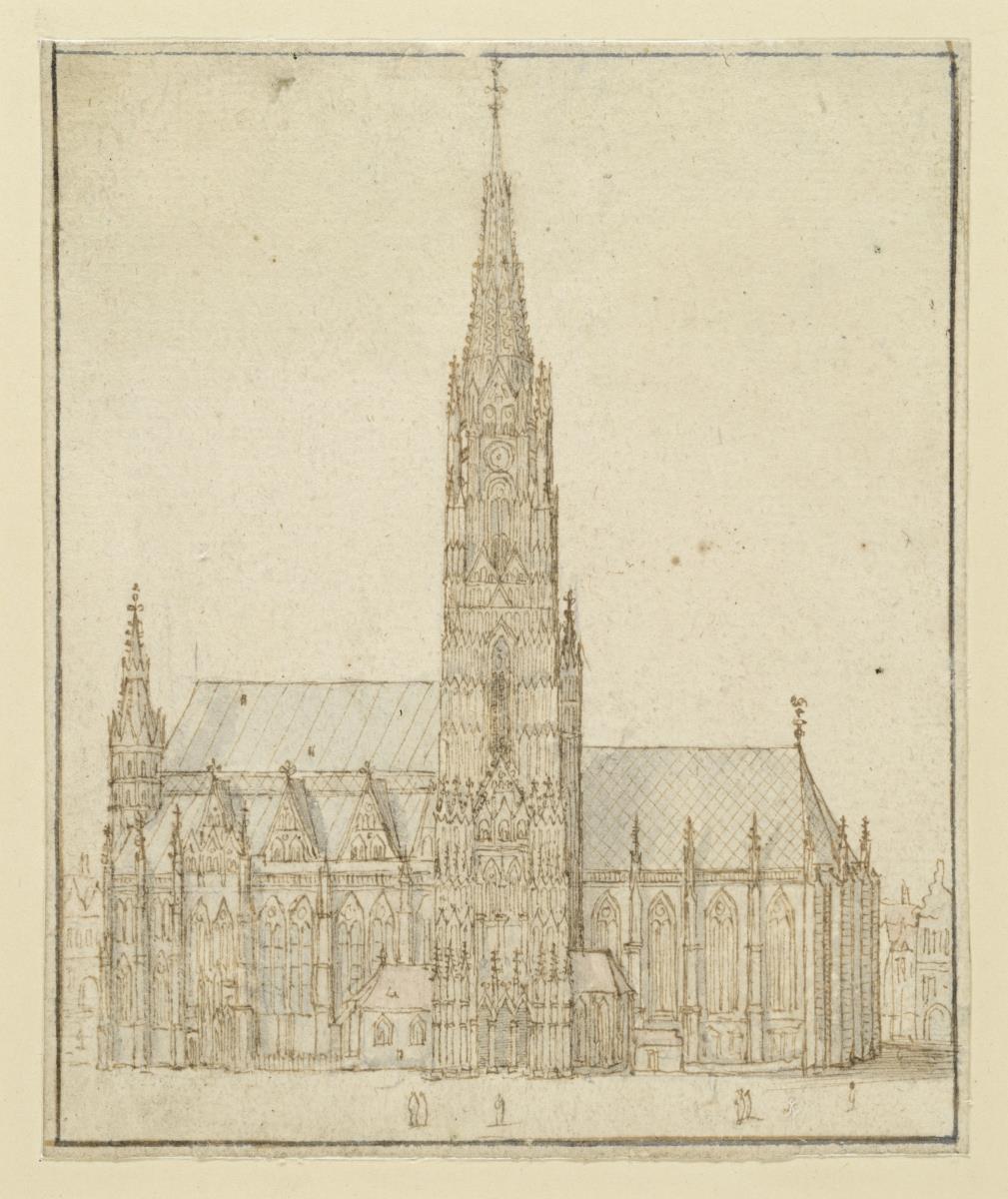 Der Stephansdom in Wien von Süden