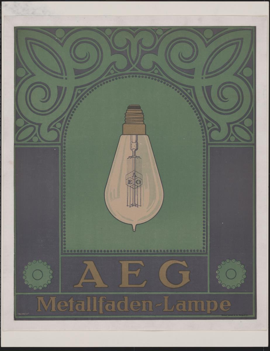 AEG Metallfaden-Lampe