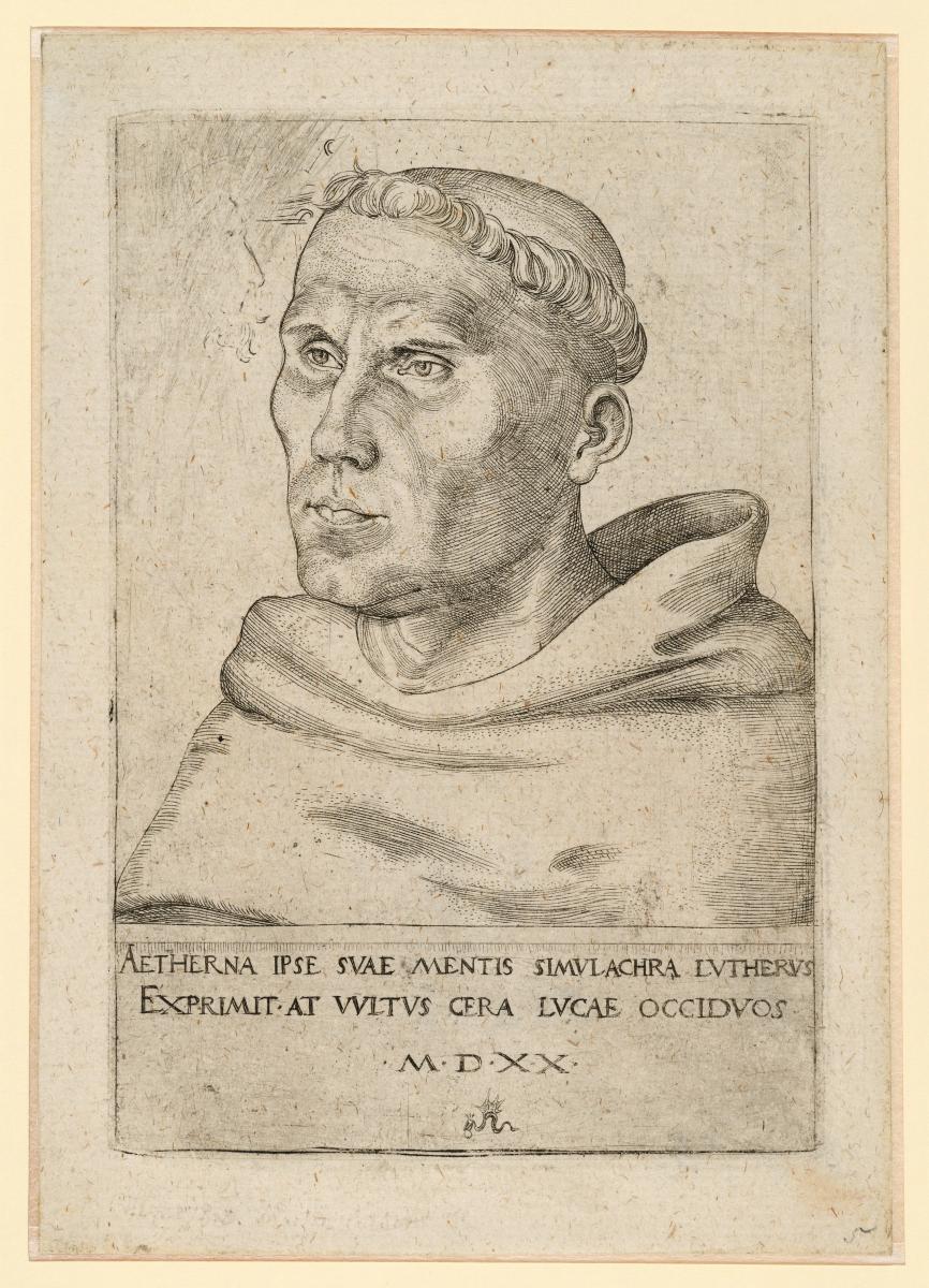 Martin Luther als Augustinermönch, III. Zustand