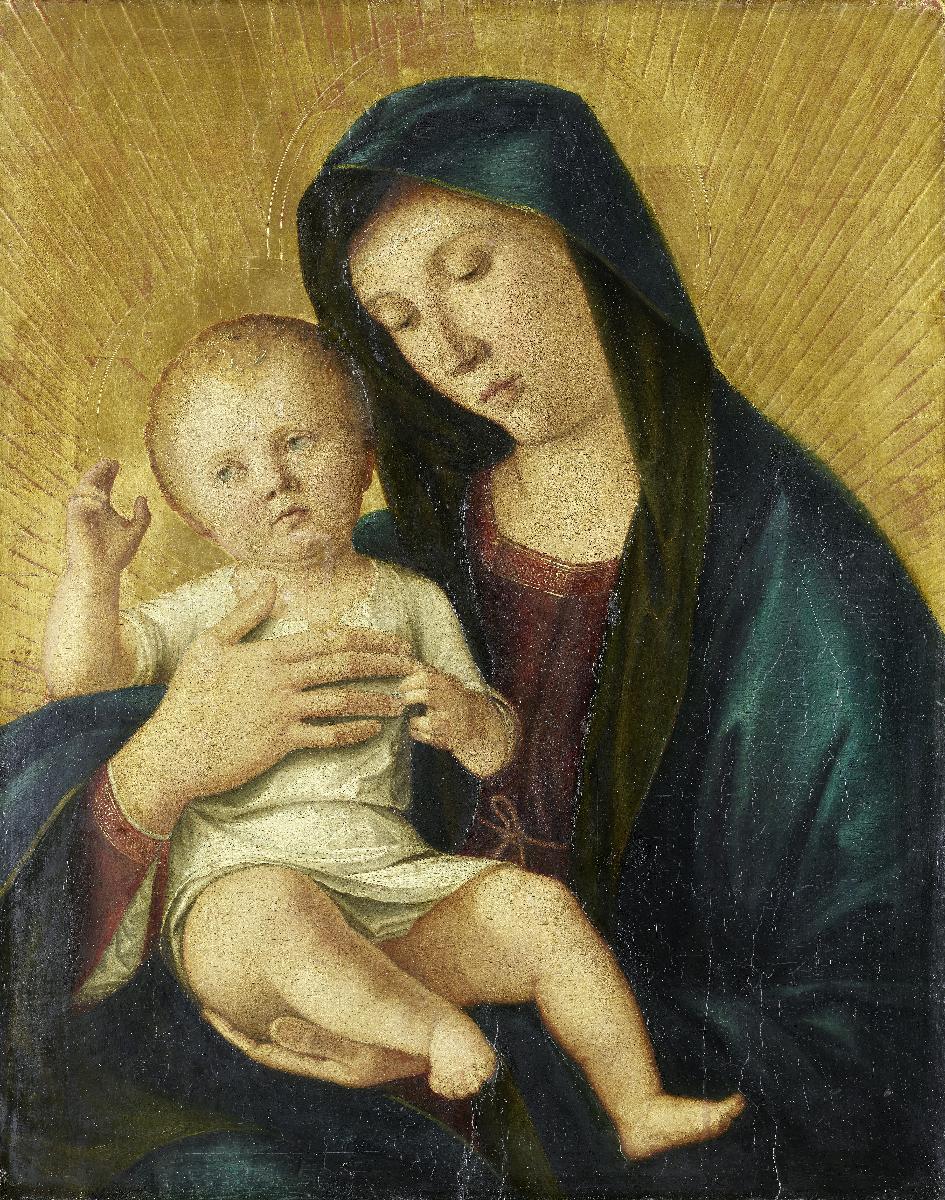 Maria mit dem segnenden Kind